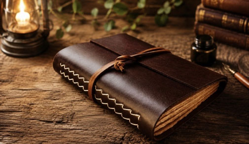 Leather Book Cover Design Workshop