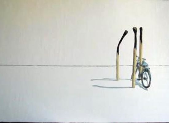 Hanan Elsheikh - 100x200cm,Oil on canvas,2009