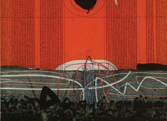 Untitled 2 83 x 50 cm Mixed Media and Paper 2009