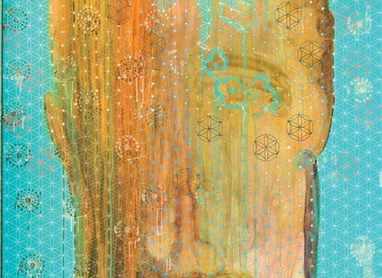 Face026 | 160cm x 145 cm | Mixed media on canvas | 2010