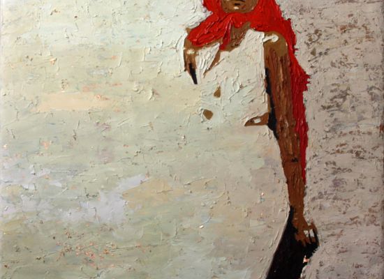 Untitled 12 | Oil & mixed media on canvas | 100x100cm | 2014