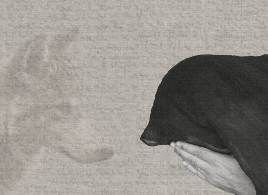 Familiarity | 107x185cm | Mixed media on chines paper on canvas | 2011