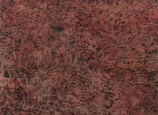 Letters 4 120 x 120 cm Acrylic on Plexiglass 2011