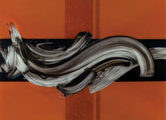 Letters interaction 3 120 x 120 cm Mixed Media Acrylic on Plexiglass 2010