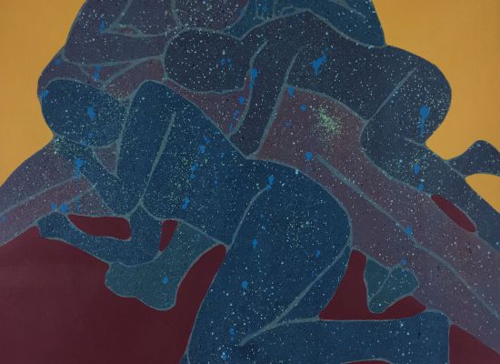 Nights-Just-canâ€™t-be-Spent-Alone-100x100cm,-2019