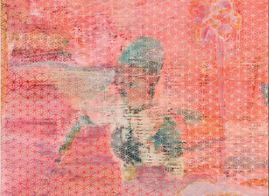 Child002 | 160cm x 145 cm | Mixed media on canvas | 2010