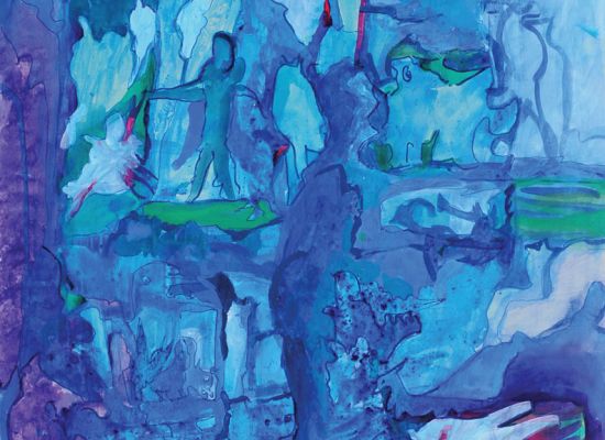 Garden of Babylon Sadness | Water Color & Ink on Museum Board | 50x40cm | 2009