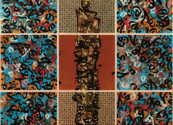 ?Figures 120 x 120 cm Assembled on Glass 2010