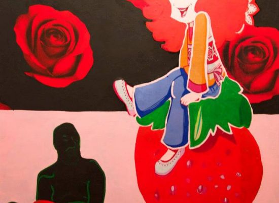 Shaimaa Kamel - 120 x 80 cm, mixed media on canvas, 2014