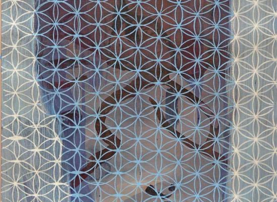 Face035 | 51cm x 37.5cm | Mixed media on paper | 2010