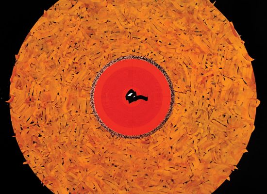 Global Letters 1 150 x 150 cm Mixed Media Acrylic on Plexiglass 2010