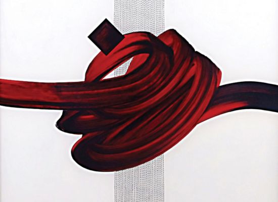 ?Letters Interaction 2 100 x 100 cm Mixed Media 2010