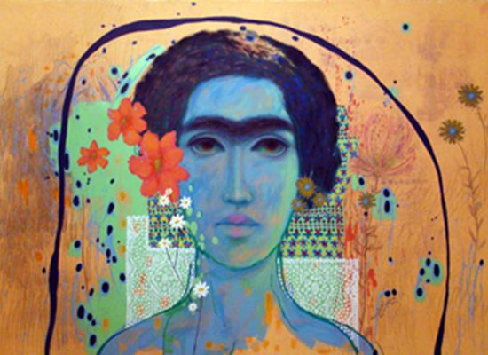 Eman Osama - 7--120-x-80-cm,-painting,-mixed-media-on-paper,-2013