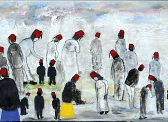 30x120cm | Mixed media | 2012