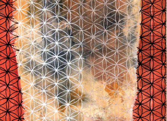 Face030 | 51cm x 37.5cm | Mixed media on paper | 2010