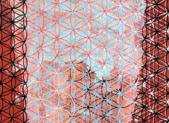 Face029 | 51cm x 37.5cm | Mixed media on paper | 2010