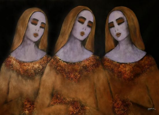 Untitled 9, Acrylic on canvas, 125x195 cm cm 2016