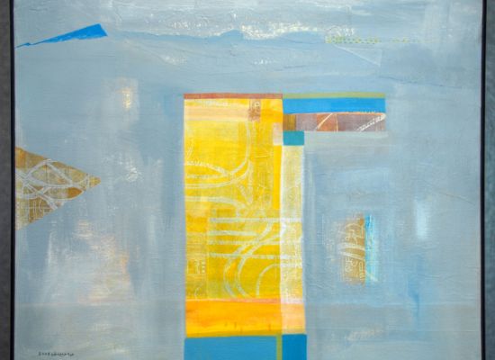 Abbas Yousef | 100 x 120 cm | Untitled | Mixed media on canvas | 2008