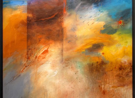 Abdellah Elhariri | Untitled | 100 x 90 cm | Untitled | Acrylic on canvas | 2007