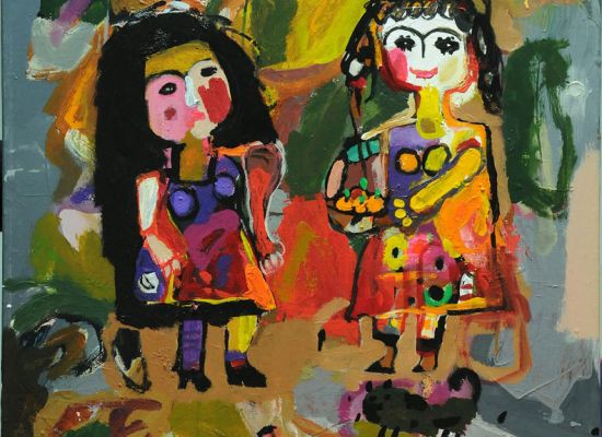 Ahmed Anan | 60x75cm | Mixed media on canvas | 2011