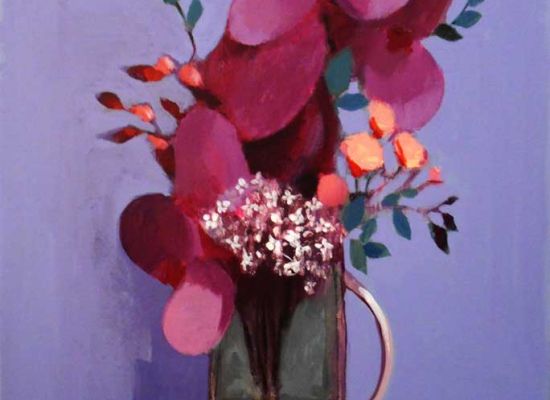 Annie-Kurkdjian,-Couple,-pastel-and-acrylic-on-paper,-30x42cm