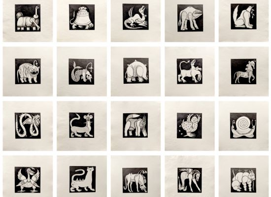 01 Year: 2023 Medium: Ink on paper Size each: 30x30cm