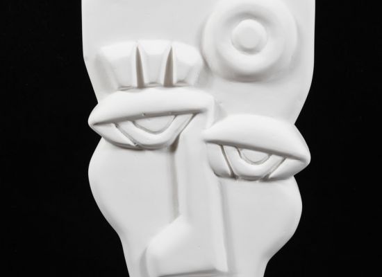 Aysha-Hafuz,-Mural-Faces,-Stone,-36x20x10cm,-2019