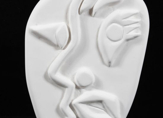 Aysha-Hafuz,-Mural-Faces,-Stone,-37x25x8cm,-2019