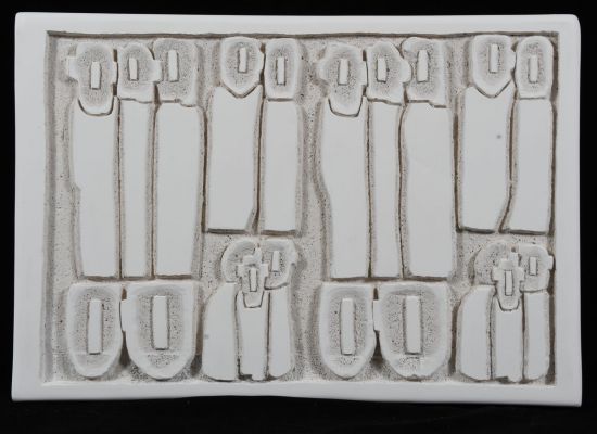 Aysha-Hafuz,-Mural-character,-Stone,-42x61x4cm,-2019