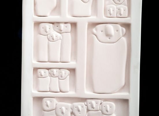 Aysha-Hafuz,-Mural-character,-Stone,-60x40x5cm,-2015-(3)