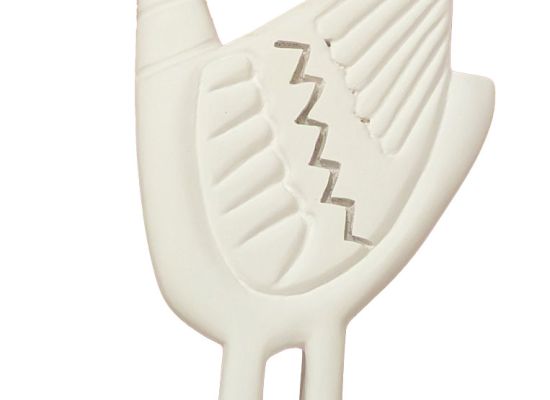 AYSHA HAFEZ - Pigeons of old, Rocks, 2024