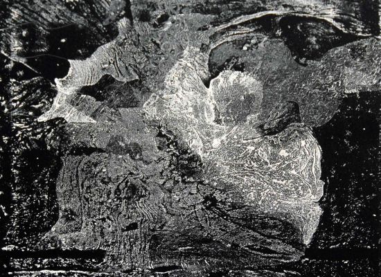 Bomb-Cantata,4-of-20,-50x40-cm,etching,surface-roll,1970