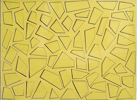 Camille Zakharia -  Shifting Boundaries 31 2017-2018 Photo Collage on Arches Paper 73 x 98cm