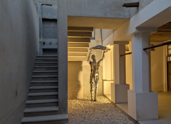 Dreamer, 2.75m Height, 1.06m width, 0.8m depth, Stainless Steel, 2019