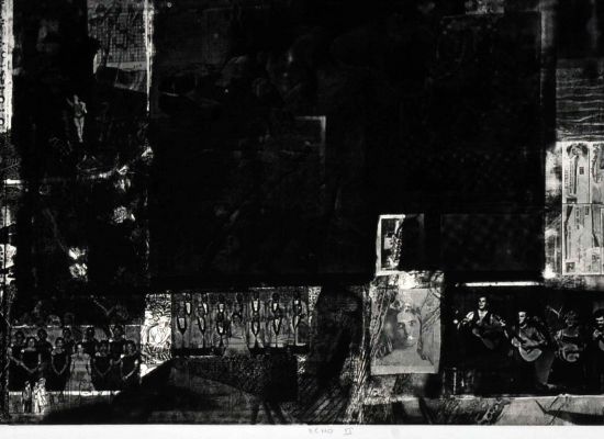 Echo-II,50x100cm,1of-15,1976,etching,softground,aquatint-,-transfer