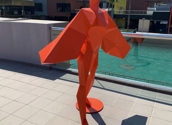 Emergence, 178cm x 144cm x 110cm, Metal, 2020