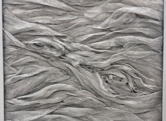 Eye of the Storm, 104X104 cm, Aluminum, 2024