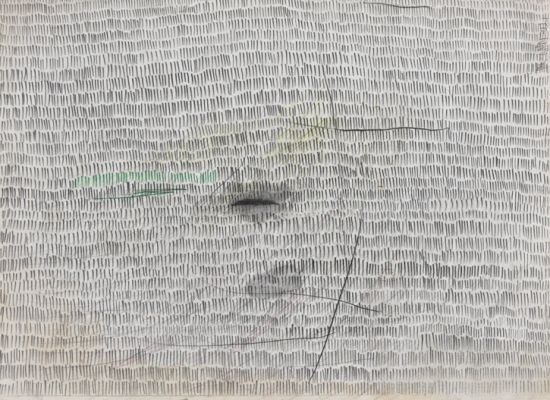 Hanaa Malallah, The Abstract of Numbers, 1994, Pencil and water colour on paper, 44.4 x 57cm