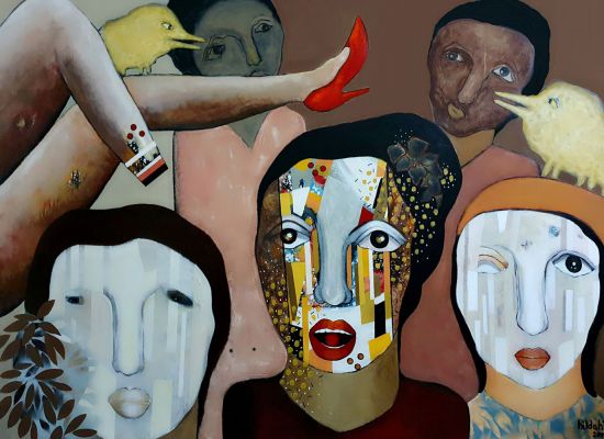 Hilda-Hiary,-Tomorrrow,-Acrylic-on-canvas,-205x143cm,-2019