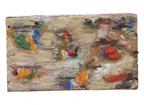 The Light 1 | Mixed media on wood | 17x30cm | 2013