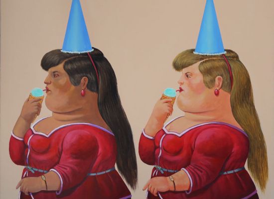 Equals, Acrylic On Canvas, 100x100cm, 2019