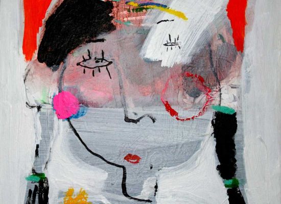 Mohammed AlMahdi | 30x30cm | Acrylic and oil on canvas | 2012