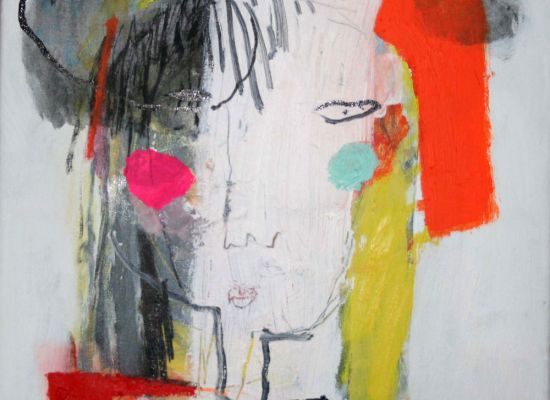 Mohammed AlMahdi | 30x30cm | Acrylic and oil on canvas | 2012