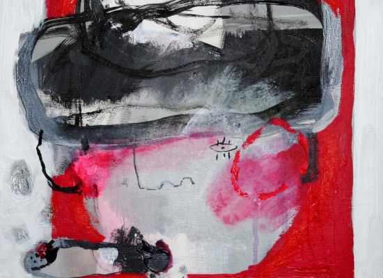 Mohammed AlMahdi | 30x30cm | Acrylic and oil on canvas | 2012