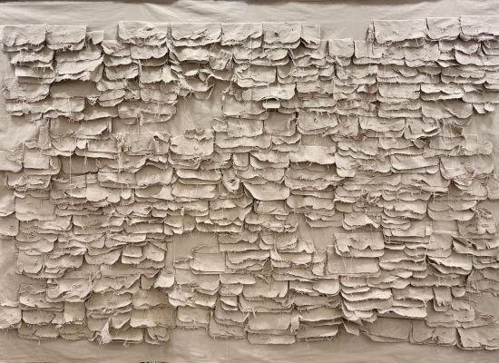 Morning Clouds,180X290cm, Fabric, 2024