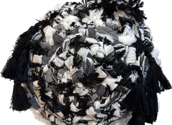 Title: P/A/L/E/S/T/I/N/E Work Size: 70 cm Medium: Fabrics