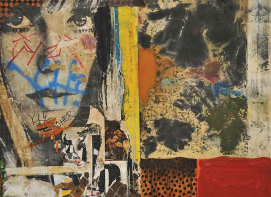 Paulo VI | 102x127cm | Oil & Collage on Canvas