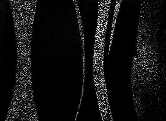 Concert, indian Ink, Water colour, intervention on board, 55x75cm, 2015