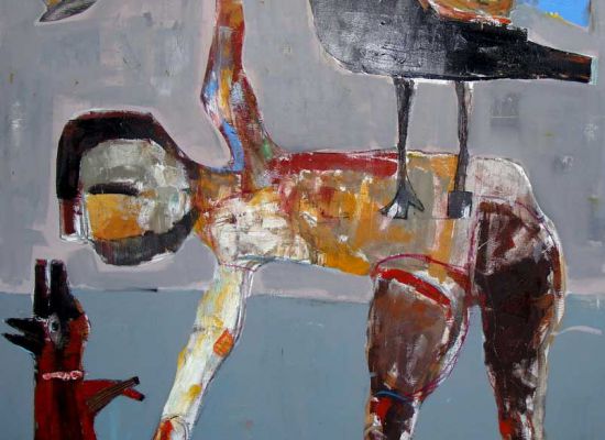 Semaan-Khawam,-150x120-cm,-Mixed-Media-on-Canvas,-2014