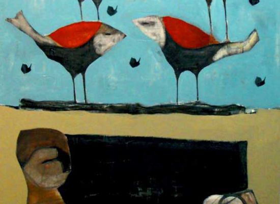 Semaan-Khawam,-180x120-cm,-Mixed-Media-on-Canvas,-2014